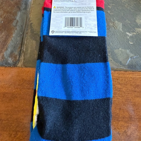 Seinfeld crew socks size 6-12 - Picture 3 of 3